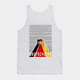 Berlin Brandenburg Gates Illustration Tank Top